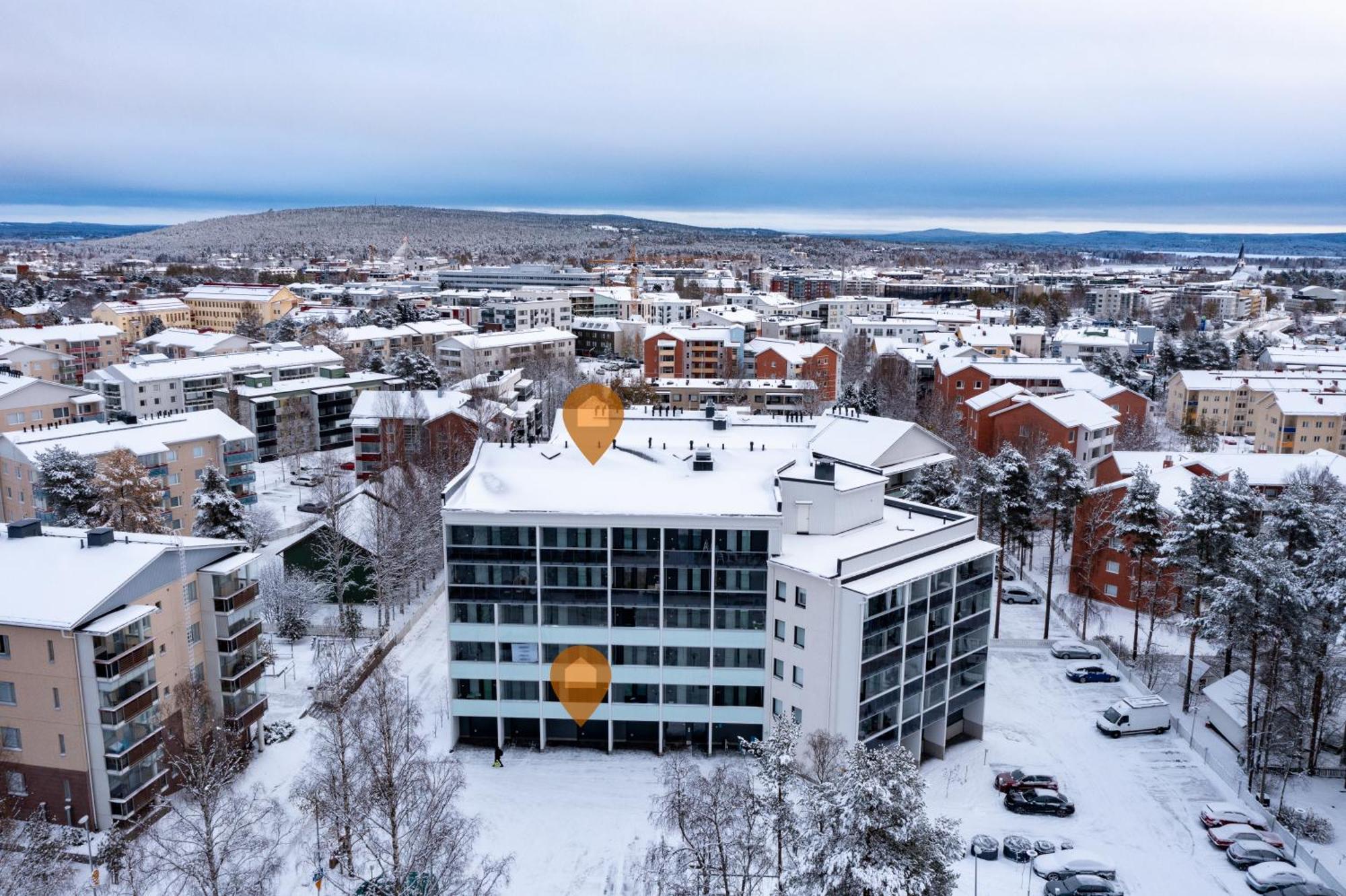Bellarova Apartments Evakkotie Rovaniemi Exteriér fotografie